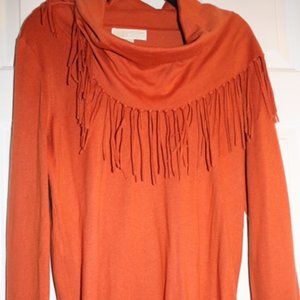 Michael Kors Orange Turtle neck Sweater